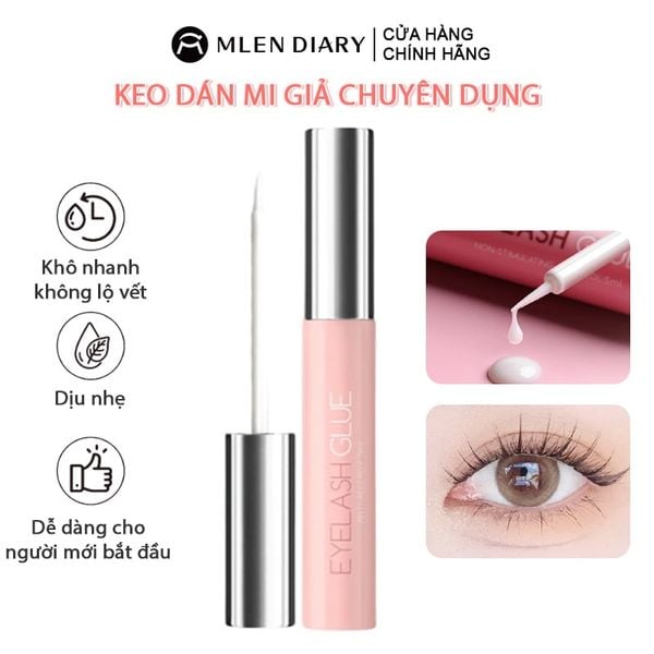  Keo Dán Mi Giả Chuyên Dụng Mlen Diary Eyelashe Special Glue 4g 