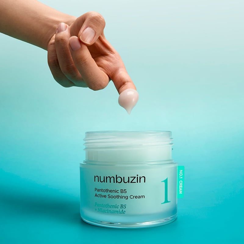 Kem Dưỡng numbuzin Làm Dịu Da, Hỗ Trợ Phục Hồi Da No.1 Pantothenic B5 Active Soothing Cream 80ml