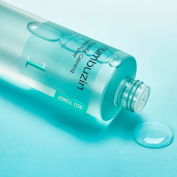  Nước Hoa Hồng Làm Dịu Da numbuzin No.1 Pure-Full Calming Herb Toner 300ml 