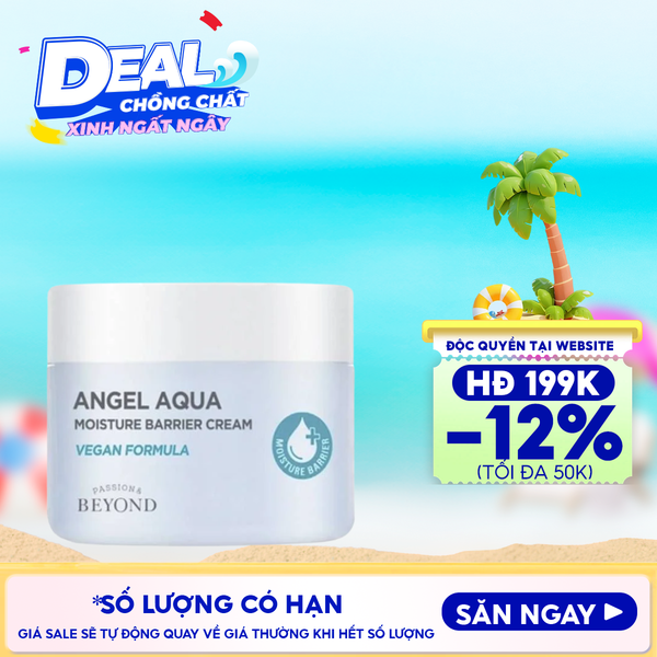  Kem Dưỡng Beyond Cấp Ẩm Chuyên Sâu Angel Aqua Moisture Barrier Cream 150ml 