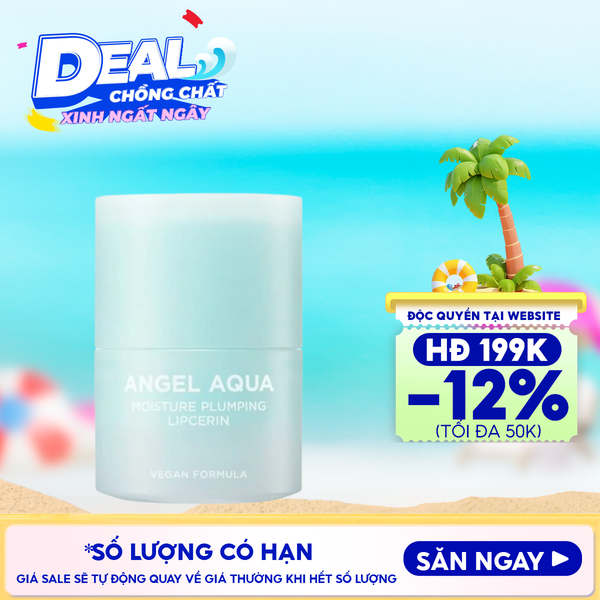  Son Dưỡng Môi Beyond Dạng Thỏi Vặn Angel Aqua Moisture Plumping Lipcerin 15ml 