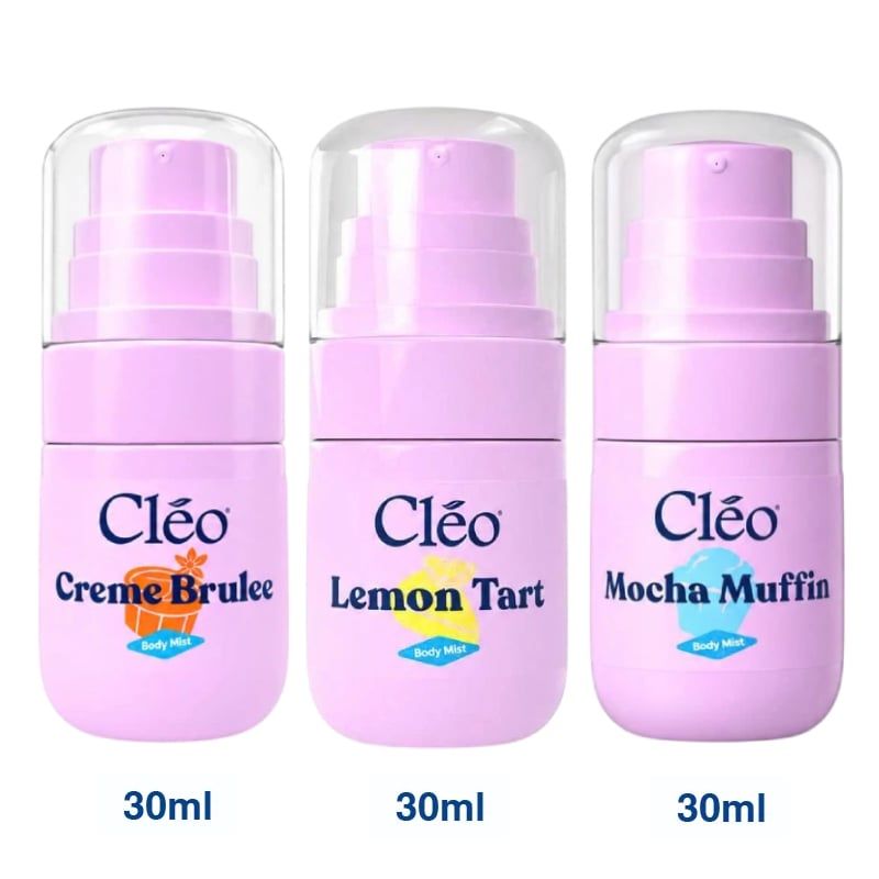 Combo 3 Chai Xịt Thơm Toàn Thân Cleo Body Mist
