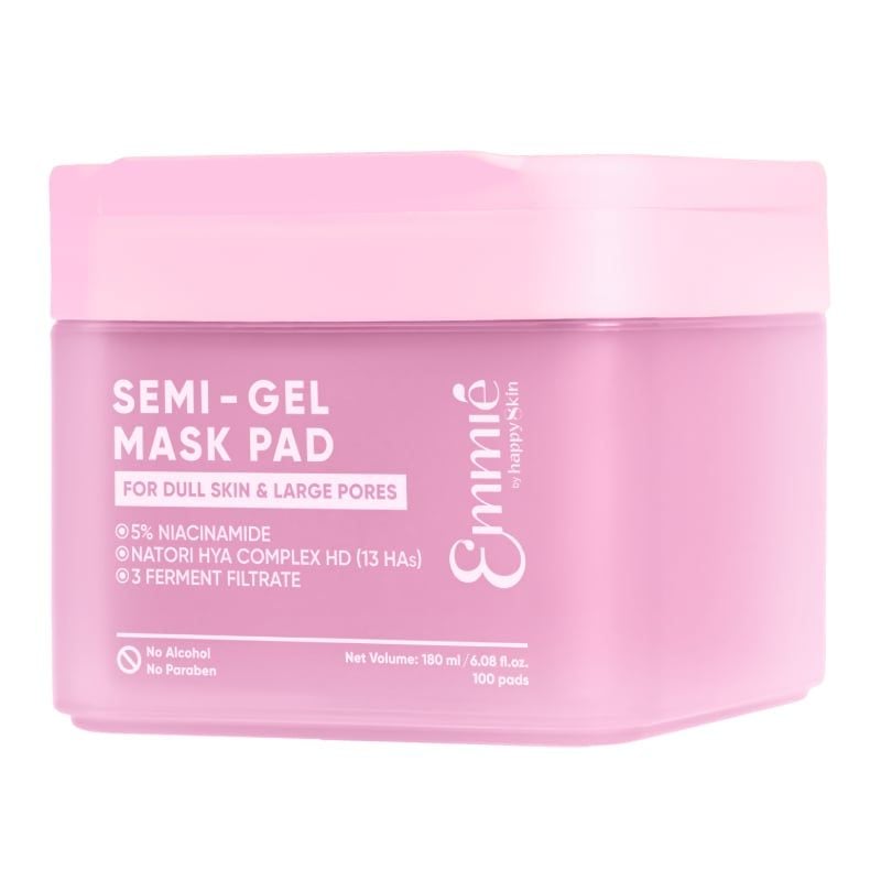 Toner Pad Emmié By Happyskin Dưỡng Ẩm, Làm Dịu Da, Hỗ Trợ Làm Sáng Da Semi-Gel Mask Pad