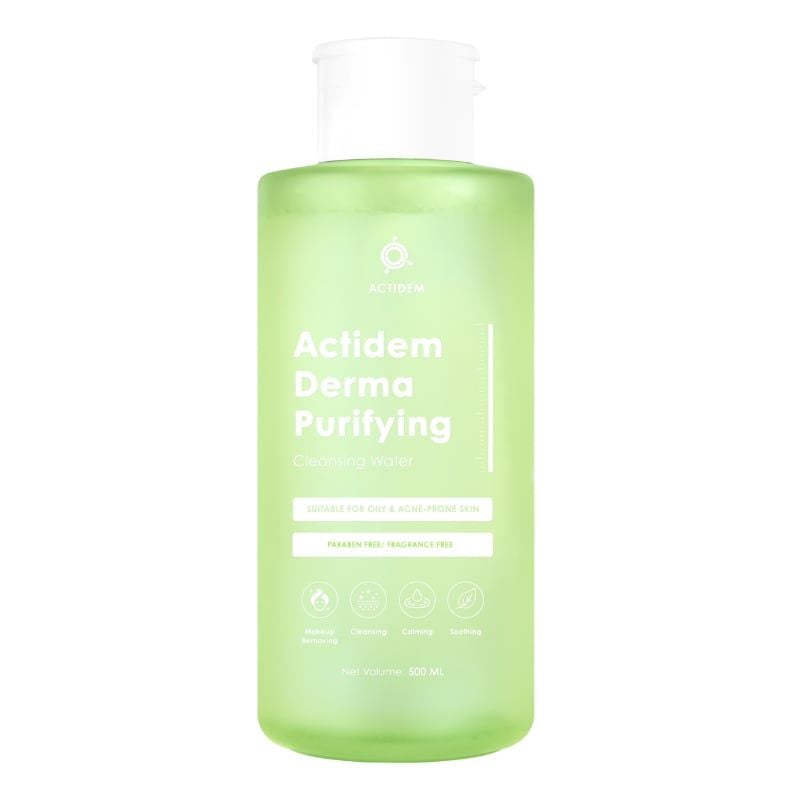 Nước Tẩy Trang Dành Cho Da Dầu Mụn Actidem Derma Cleansing Water 500ml