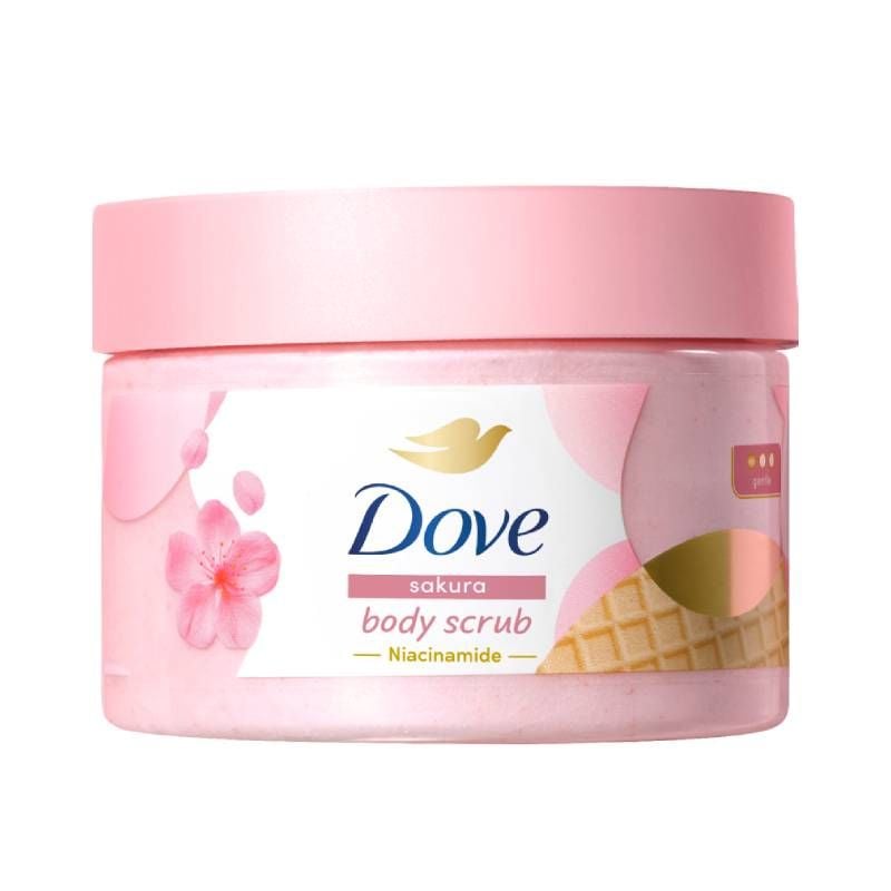 Tẩy Tế Bào Chết Body DOVE Chăm Da Sáng Mịn Body Scrub 298g/280g