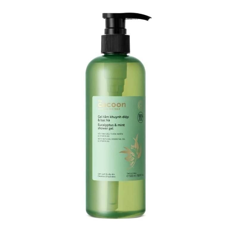 Gel Tắm Khuynh Diệp & Bạc Hà Cocoon Eucalyptus & Mint Shower Gel