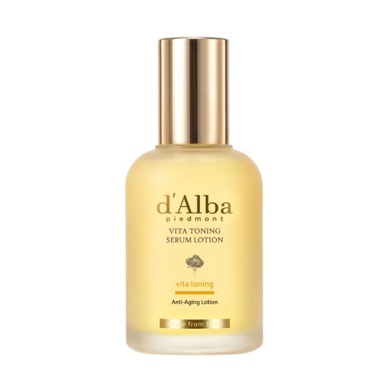 Sữa Dưỡng Ẩm d'Alba Hỗ Trợ Dưỡng Sáng Da Vita Toning Serum Lotion 100ml