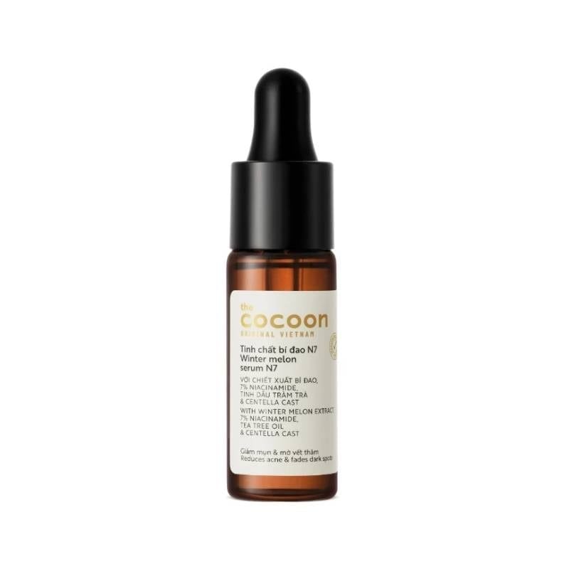 Serum Cocoon Hỗ Trợ Giảm Mụn, Làm Mờ Vết Thâm Xuất Bí Đao Winter Melon Serum