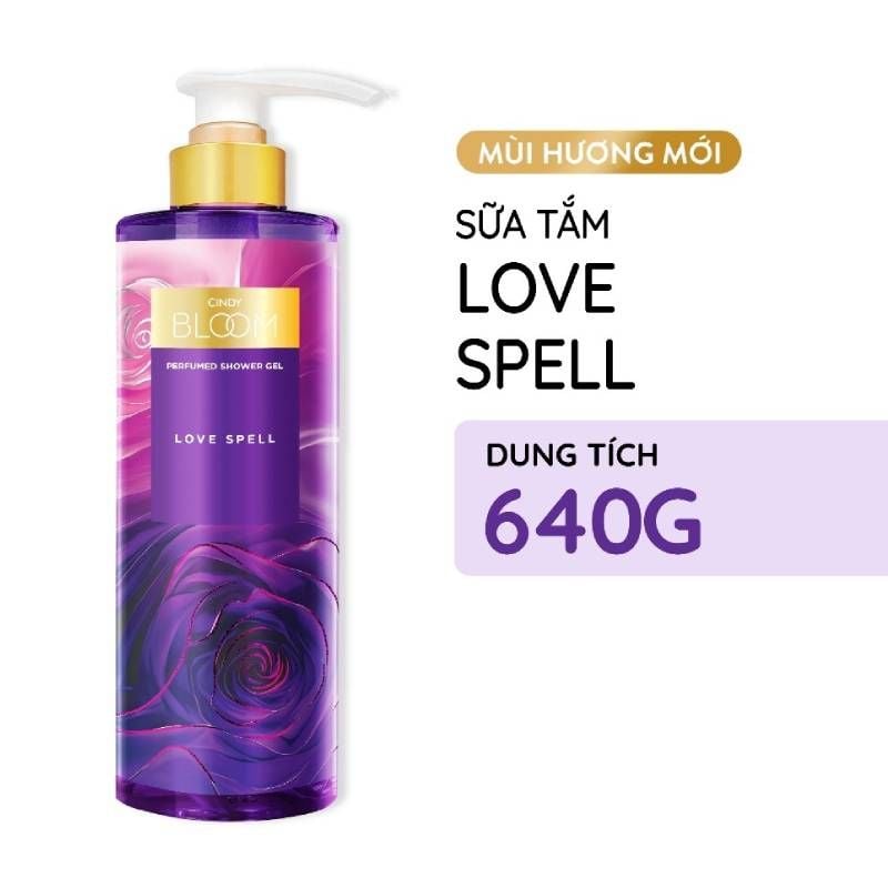 Sữa Tắm Hương Nước Hoa Cindy Bloom Shower Gel 640g