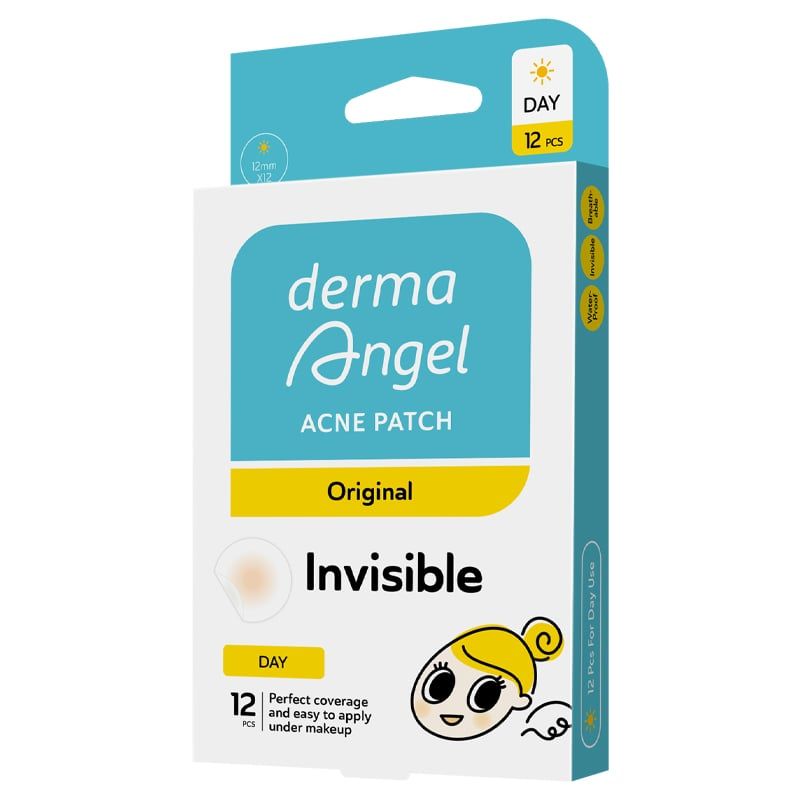 Miếng Dán Mụn Dùng Cho Ngày Và Đêm Derma Angel Acne Patch Original