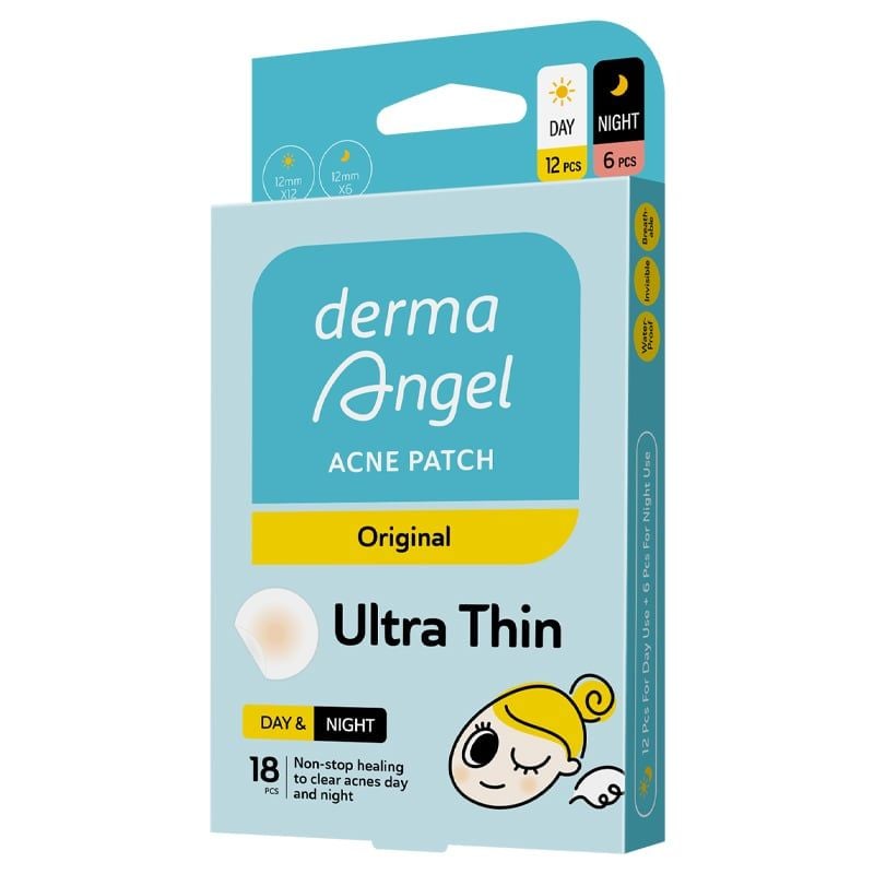 Miếng Dán Mụn Dùng Cho Ngày Và Đêm Derma Angel Acne Patch Original