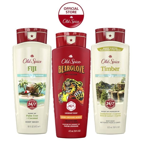  [473ml] Sữa Tắm Dành Cho Nam Old Spice Body Wash 