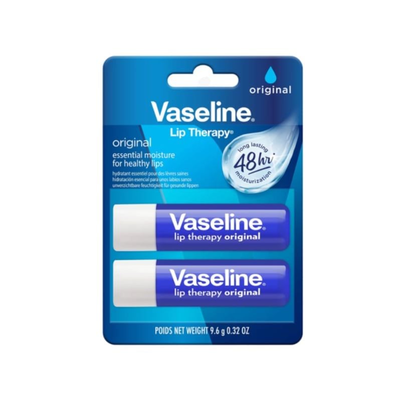 Son Thỏi Vaseline Dưỡng Ẩm, Chống Nứt Nẻ Môi Có Màu, Không Màu Lip Therapy Dạng Thỏi 4.8g