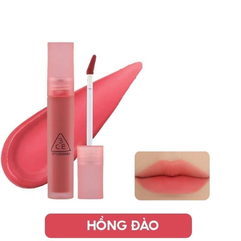 (TEST) Son Kem Lì 3CE Mịn Mượt Nhẹ Môi Blur Water Tint 4.6g