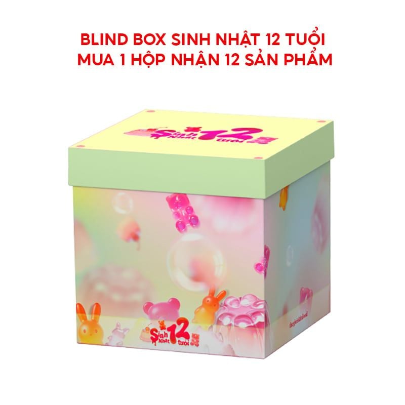 [New] Blind Box Sinh Nhật – 12 Sản Phẩm Mừng 12 Tuổi