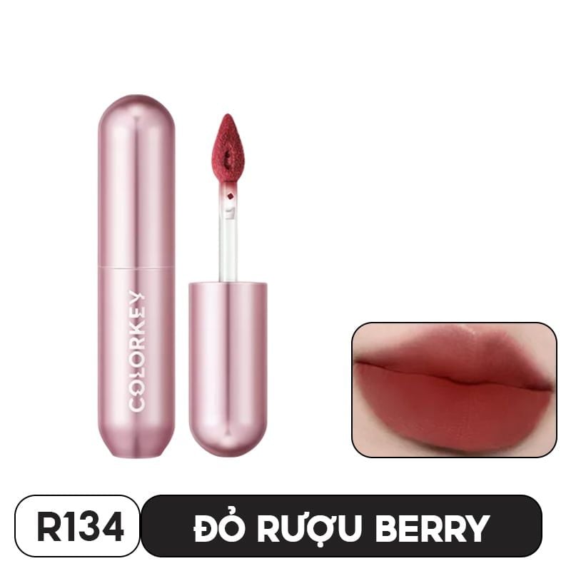 Son Kem Bùn Colorkey Mềm Mịn Như Nhung Mousse Lip Mud Matte 2g