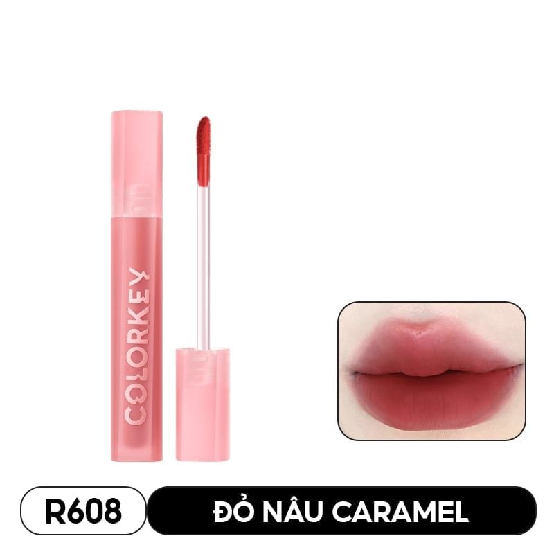 Son Kem Lì Colorkey Mịn Mượt Lâu Trôi Airy Velvet Lip Lacquer 1.7g