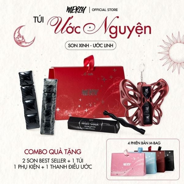  [Pre-Oder] Túi Quà Mỹ Phẩm Ước Nguyện M-Bag Merzy Holiday’26 Bundle 