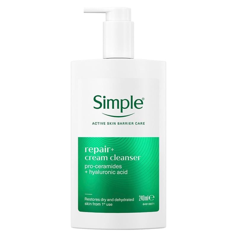 Sữa Rửa Mặt Simple Giúp Giảm Mụn, Cấp Ẩm, Phục Hồi Da Cleanser 240ml