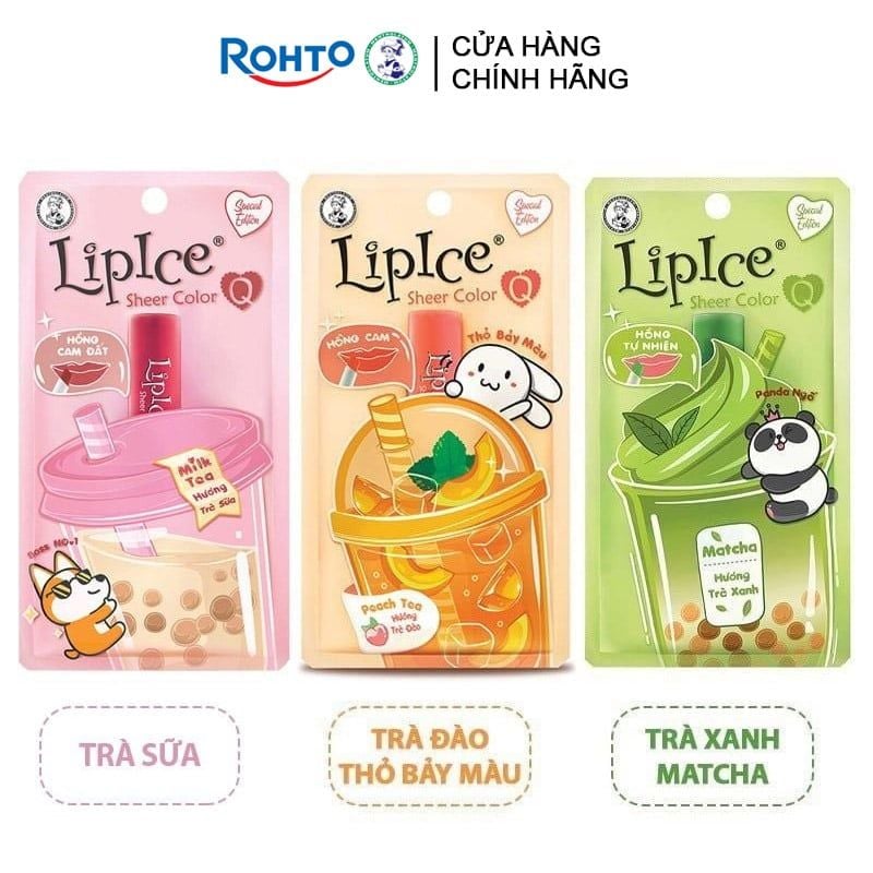 Son Dưỡng Môi LipIce Mềm Mại Môi Sheer Color Q 2.4g