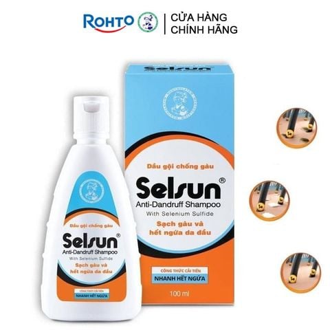 Dầu Gội Selsun Ngăn Ngừa Gàu & Nấm, Hỗ Trợ Giảm Ngứa Da Đầu Anti-Dandruff Shampoo