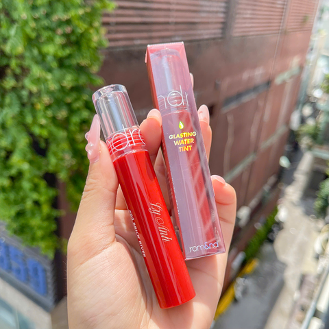 [KHẮC SON]  Son Tint Nước Romand Siêu Lì, Lâu Trôi Glasting Water Tint 4g