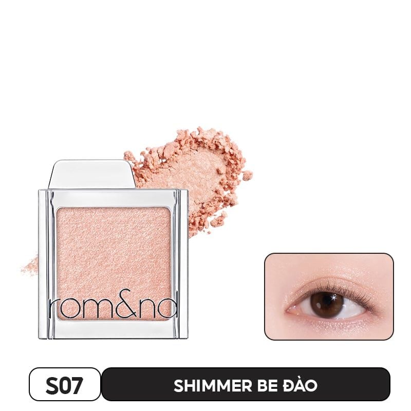 Phấn Mắt Romand Bền Màu, Đa Dạng Slide In Single 1.8g