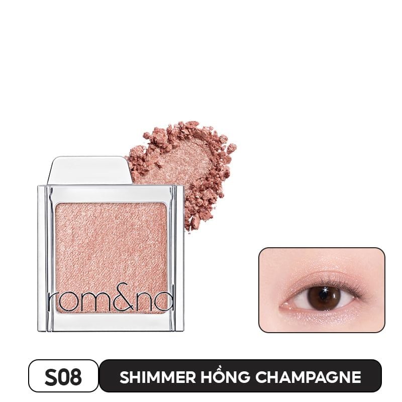 Phấn Mắt Romand Bền Màu, Đa Dạng Slide In Single 1.8g