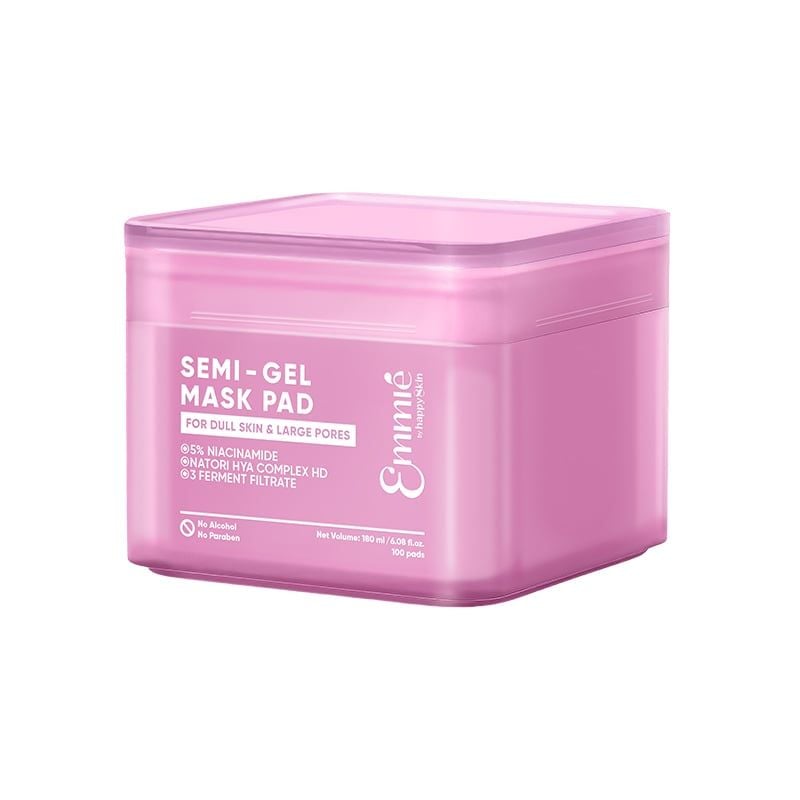 Toner Pad Emmié By Happyskin Dưỡng Ẩm, Làm Dịu Da, Hỗ Trợ Làm Sáng Da Semi-Gel Mask Pad