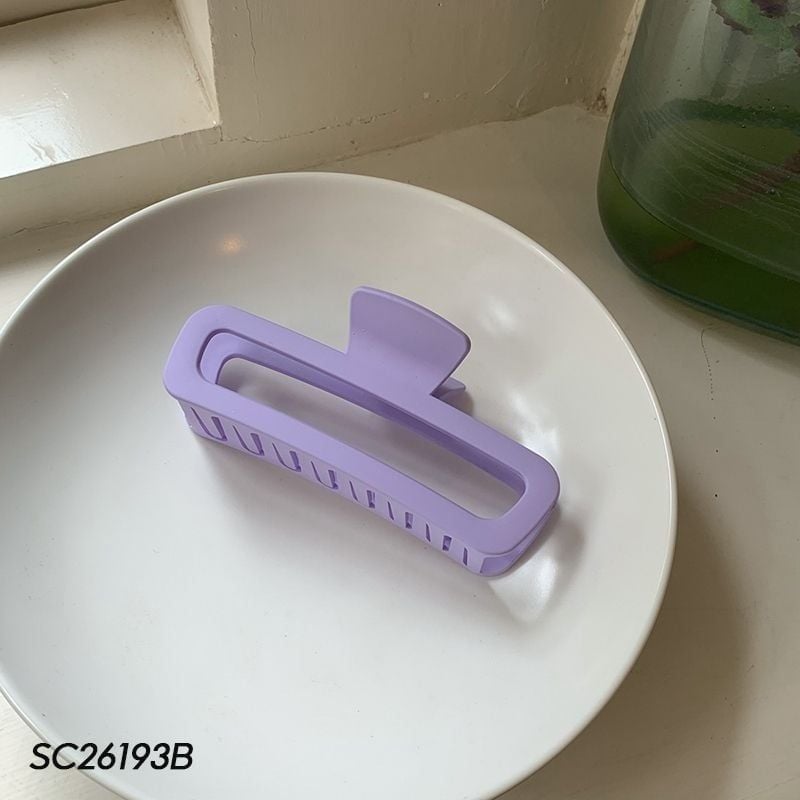 [NHẬP KHẨU] Kẹp Tóc Nhựa Hình Gợn Sóng, Mặt Trăng, Thanh Lịch Phong Cách Hàn Quốc TOOLA