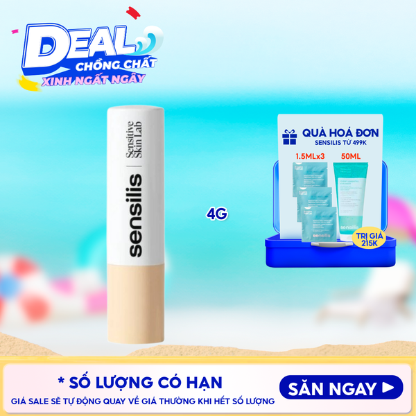  Son Dưỡng Môi Sensilis Hydraction [Balm] 4g 