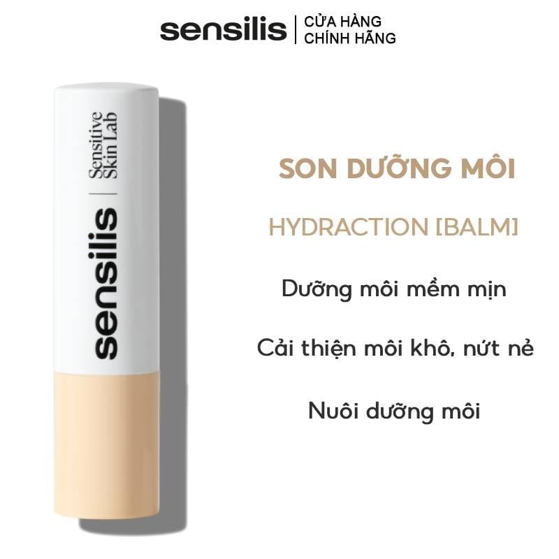 Son Dưỡng Môi Sensilis Hydraction [Balm] 4g