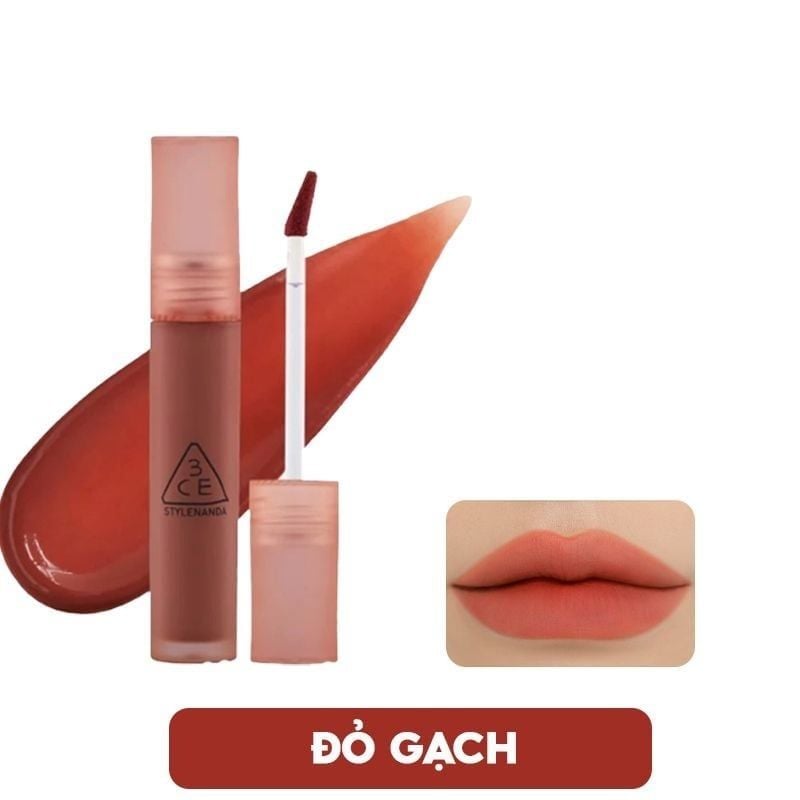 (TEST) Son Kem Lì 3CE Mịn Mượt Nhẹ Môi Blur Water Tint 4.6g