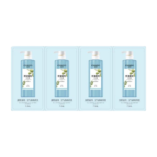  [Gift] Dầu gội giảm gầu và giảm ngứa Chando Himalaya (Set 4) 7.5ml  - Trị Giá 19k 