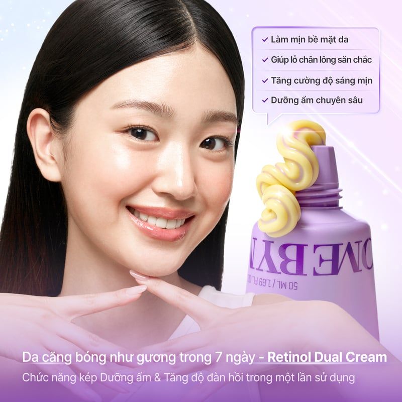 Kem Dưỡng Some By Mi Retinol Bakuchiol Dual Cream 50ml