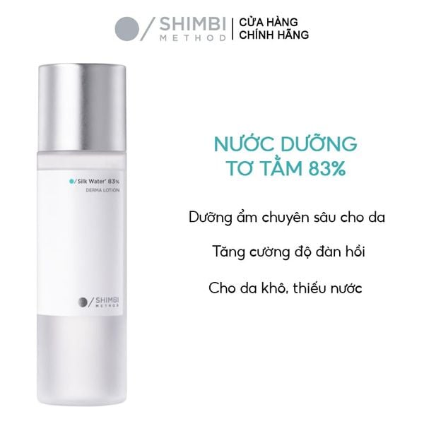  Nước Dưỡng Shimbi Cấp Ẩm Da Method Derma Lotion Silk Water 83% 120ml 