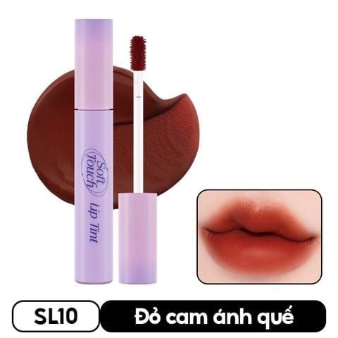 [KHẮC SON] Son Kem Merzy Siêu Lì, Siêu Mịn Môi Soft Touch Lip Tint 3g