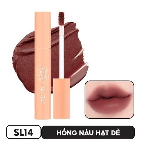 [KHẮC SON] Son Kem Merzy Siêu Lì, Siêu Mịn Môi Soft Touch Lip Tint 3g