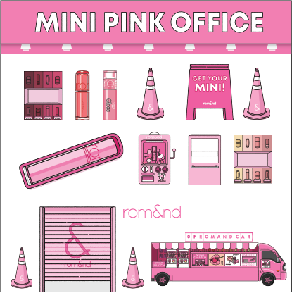  [Gift] Sticker Romand Mini Pink - Trị giá 39k 