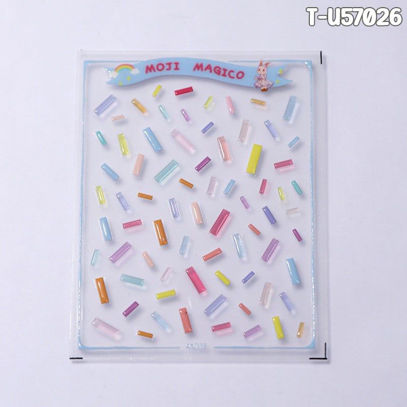 [NHẬP KHẨU] Miếng Dán Trang Trí Móng TENSOR 5D Sticker Nail Cao Cấp, Họa Tiết Hoa, Tulip, Ngôi Sao Mẫu Đa Dạng