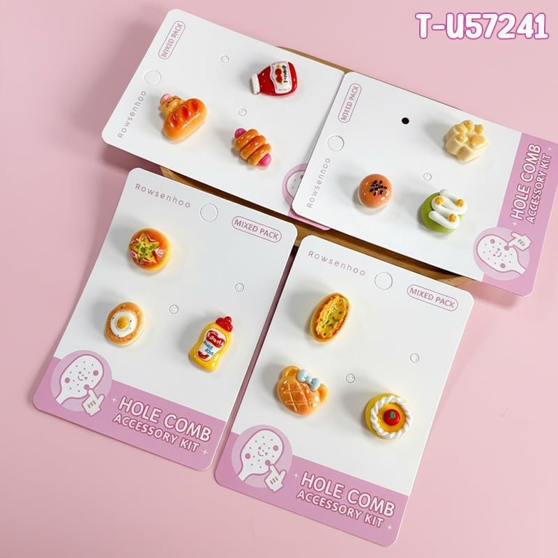 Charm Trang Trí Lược DIY Đa Dạng, Nhiều Mẫu Mã Rowsenhoo