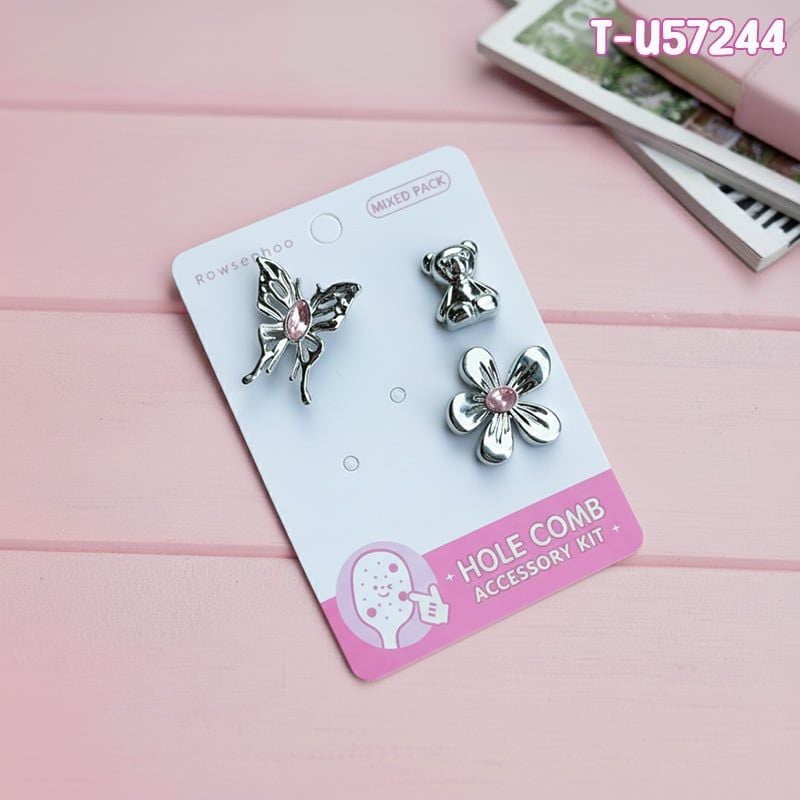 Charm Trang Trí Lược DIY Đa Dạng, Nhiều Mẫu Mã Rowsenhoo