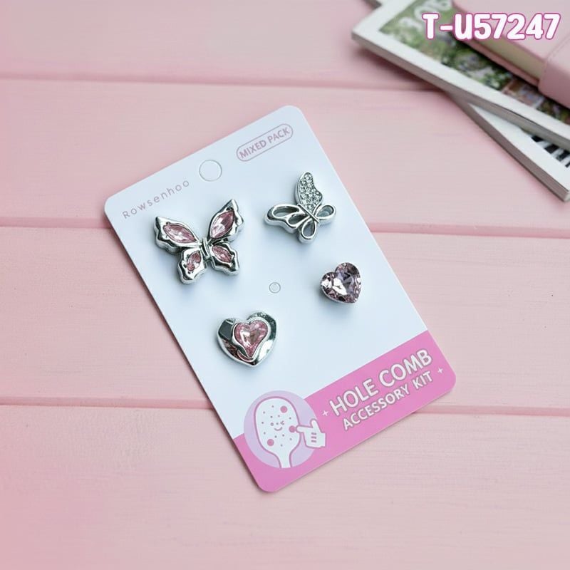 Charm Trang Trí Lược DIY Đa Dạng, Nhiều Mẫu Mã Rowsenhoo