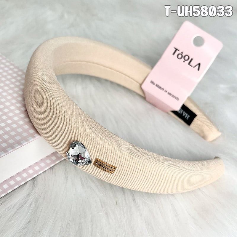 [NHẬP KHẨU] Băng Đô Cài Tóc Trơn, Họa Tiết Thời Trang TOOLA