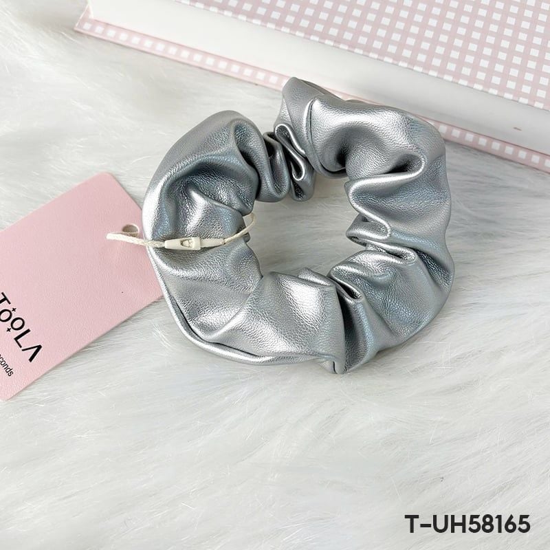Dây Cột Tóc Trơn Scrunchies Cao Cấp TOOLA Kiểu Dáng Thanh Lịch, Vải Voan Nhiều Lớp