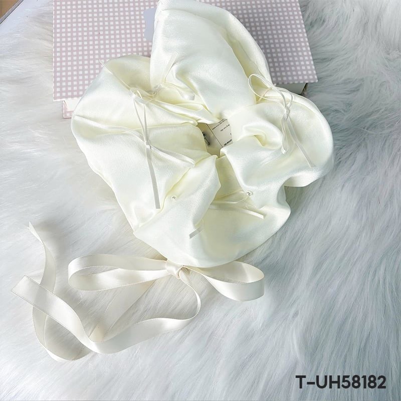 Dây Cột Tóc Trơn Scrunchies Cao Cấp TOOLA Kiểu Dáng Thanh Lịch, Vải Voan Nhiều Lớp