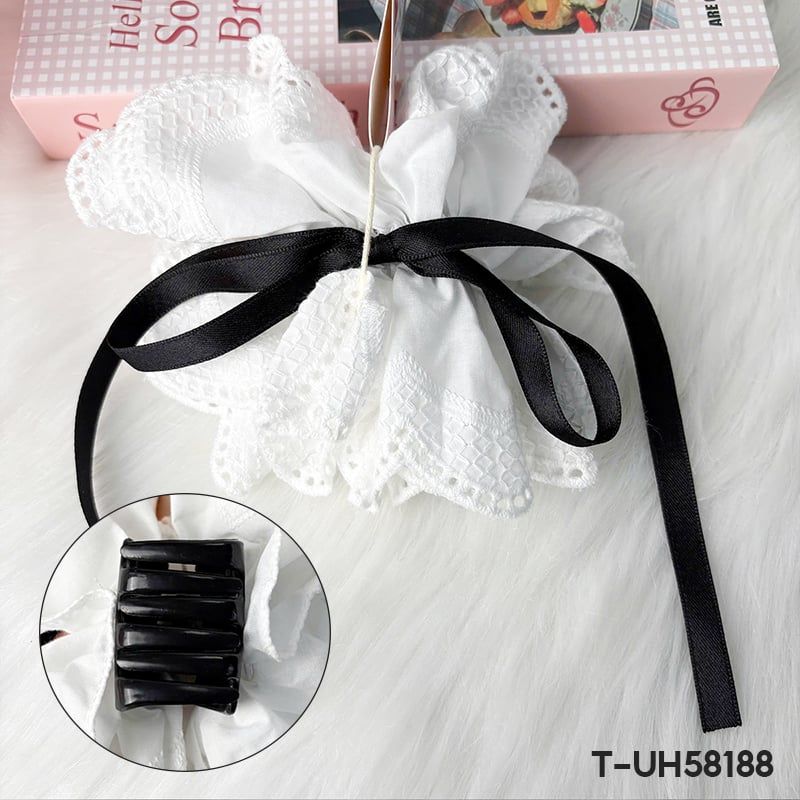 [NHẬP KHẨU] Kẹp Tóc Toola Có Gắn Nơ, Charm Tiểu Thư Phong Cách Hàn Quốc