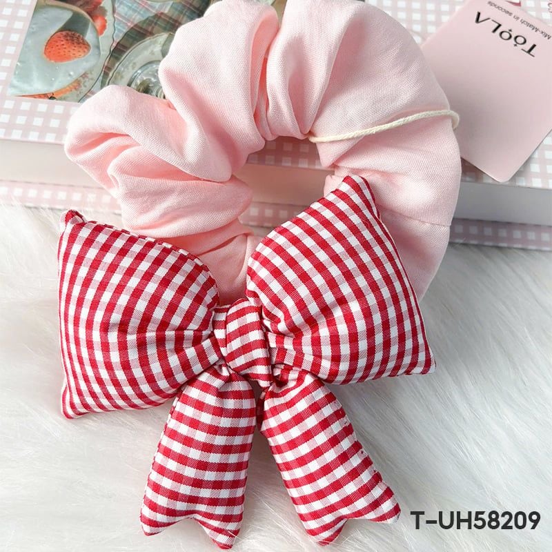 Dây Cột Tóc Scrunchies Có Kiểu Dáng Đáng Yêu, Hoa Tulip, Nơ TOOLA
