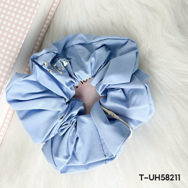 Dây Cột Tóc Trơn Scrunchies Cao Cấp TOOLA Kiểu Dáng Thanh Lịch, Vải Voan Nhiều Lớp