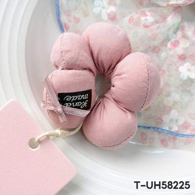 Dây Cột Tóc Scrunchies Có Kiểu Dáng Đáng Yêu, Hoa Tulip, Nơ TOOLA